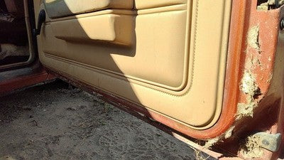 1985 Pontiac Sunbird Passenger Right Door Trim Panel Manual Windows Oem Tan