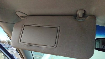 2010-2014 Subaru Legacy Outback Driver Left Sun Visor Oem Wil Warm Ivory