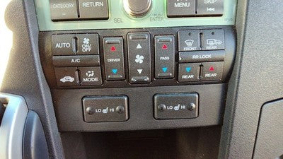 09-11 Honda Pilot Front Temperature Control Module In Dash Heater Ac Head Unit