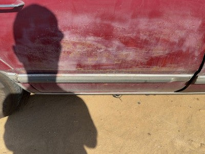 1988 Olds 88 Passenger Right Rear Moulding From Door Oem Back Trim Strip