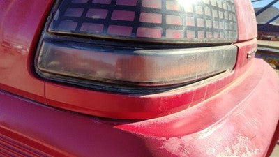 1988-1996 Grand Prix Rear Tail Panel Oem Trim Moulding Strip Red 2 Door 10102989