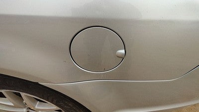 2010-2012 Ford Fusion Fuel Tank Door With Hinge Gas Lid Oem Filler Silver Ux