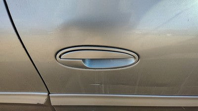 02-05 Pontiac Bonneville Passenger Right Front Outside Door Handle Silver 67U