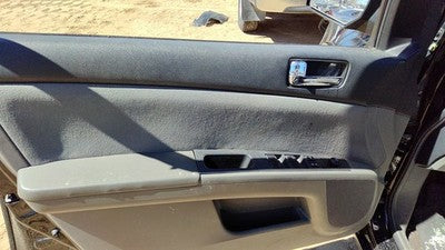 07-09 Nissan Sentra Driver Left Front Door Trim Panel With Master Switch Black W