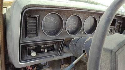 1984-1986 Dodge Ram W250 Trim Bezel Around Speedometer Oem Dash Surround Panel