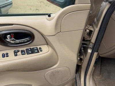 2004 Buick Rainier Driver Left Front Door Trim Panel With Master Switch Tan 332