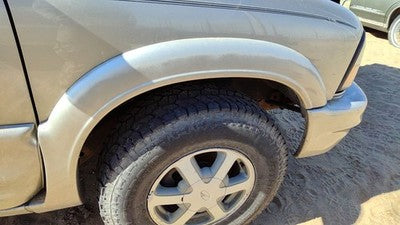 98-01 Olds Bravada Passenger Right Front Wheel Flare Moulding Fender Pewter 11U