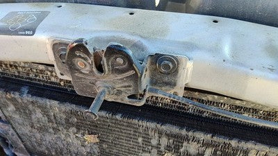 1997-2004 Dodge Dakota Hood Latch Assembly With Bracket Oem 55255721Ab