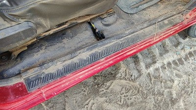 1997 Nissan Hardbody Passenger Right Lower Sill Step Moulding Trim Panel Gray