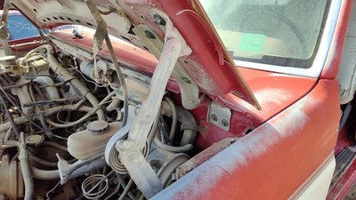 1980-1996 Ford F150 Left And Right Hood Hinge Pair With Springs Oem Set