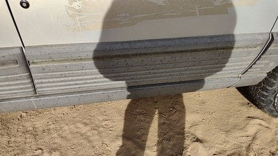 1994 Jeep Grand Cherokee Passenger Right Front Moulding From Door Oem Trim Strip