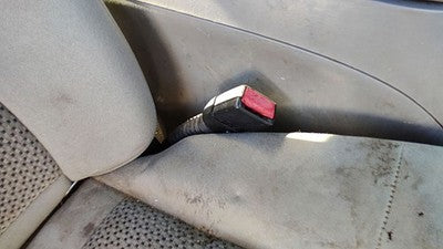 2001-2004 Ford F150 Passenger Right Front Seat Belt Buckle Receiver Oem Gray
