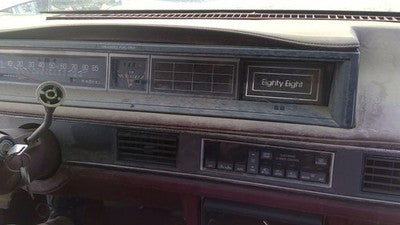 1989-91 Olds Eighty Eight Trim Bezel Around Speedometer Oem Dash Surround Panel