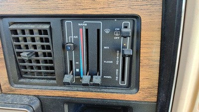 1984 Ford Tempo Temperature Control Module In Dash Heater Ac Head Unit Oem