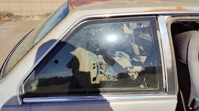1985 Pontiac Sunbird Passenger Right Rear Quarter Glass Back Side Window 2Dr Oem