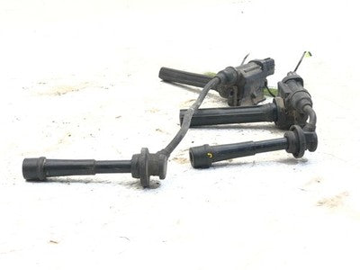 1999-2001 Suzuki Swift SET OF 2 Ignition Coiils with Spark Plug Wires OEM 1.3L