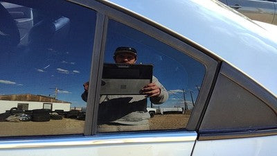 13-14 Chevy Cruze Driver Left Rear Vent Window Back Door Glass With Frame Oem