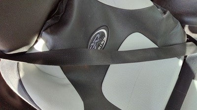 00-05 Eclipse Passenger Right Front Seat Belt Retractor Shoulder Black