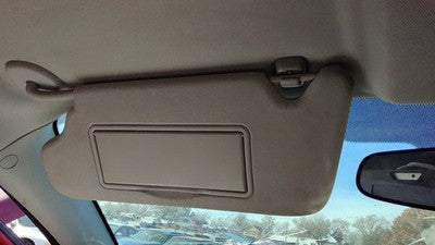 2006-2016 Chevy Impala Driver Left Sun Visor Oem Ebony 19C 15297352