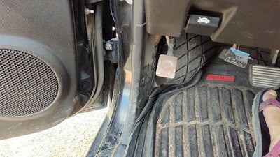 2012 Gmc Canyon Driver Left Lower Kick Trim Panel Oem Ebony 19J