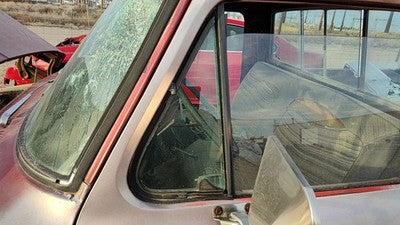 1975-1979 Ford F150 Driver Left Front Vent Window Small Door Glass With Frame