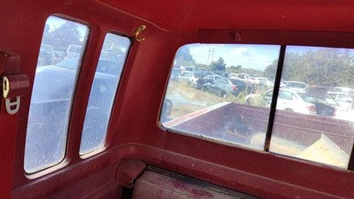 1988 Ford F150 Passenger Right Rear Inside Trim Panel Oem Extended Cab Red