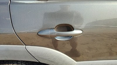 2001-06 Mazda Tribute Passenger Right Rear Outside Door Handle Oem Back Gray Cx