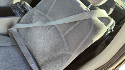 02-04 Chevy Trail Blazer Driver Left Front Seat Belt Retractor Shoulder Gray 95D