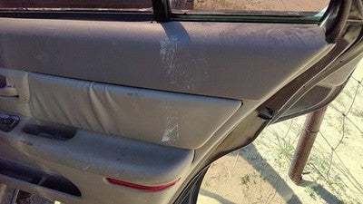 01-04 Regal Passenger Right Rear Door Trim Panel With Switches Back Tan 525