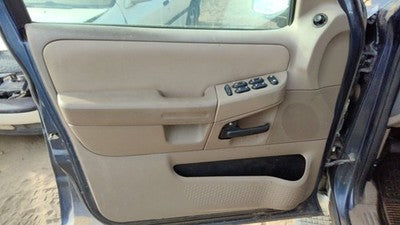 04-05 Ford Explorer Driver Left Front Door Trim Panel With Master Switch Tan Gp