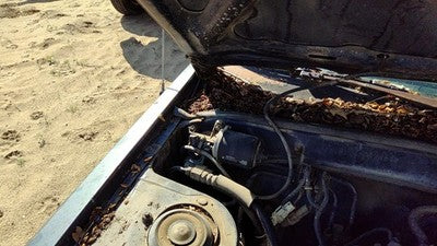 1983-1986 Toyota Camry Passenger Right Hood Hinge Assembly Oem Gray 5341032011