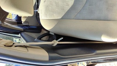 09-12 Toyota Rav-4 Passenger Right Front Seat Belt Retractor Shoulder Sand Beige
