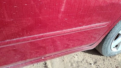 2006 Nissan Altima Driver Left Rear Moulding From Door Back Trim Strip Red A15