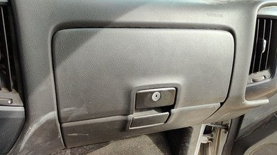 14-19 Silverado 1500 Upper Glove Box Assembly Complete Door With Latch H2r Gray