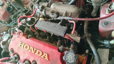 96-00 Civic Hx Coupe Complete Fuel Rail With Injectors Set Loaded 1.6L Vtec-E
