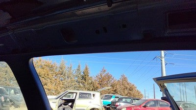 1989 Olds Cutlass Cierra Driver Left A Pillar Trim Windshield Post Panel Blue
