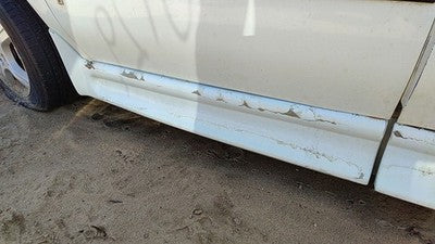 05-08 Uplander Driver Left Lower Rocker Panel Moulding Side Skirt Oem White 50U