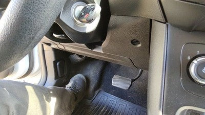 15-18 Ford Focus Lower Dash Under Column Knee Bolster Trim Panel Oem Black Yw