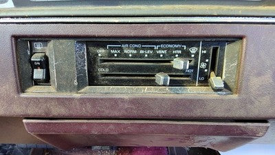 1986-1989 Olds Ciera Temperature Control Module In Dash Heater Ac Head Unit Oem