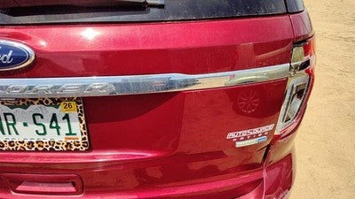 2014 Ford Explorer Chrome Trim Strip From Back Hatch Oem