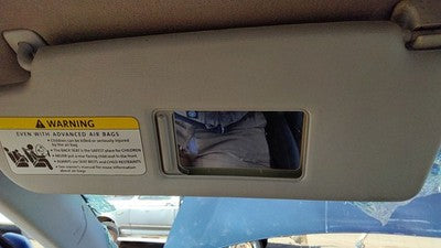 2005-2006 Vw Jetta Driver Left Sun Visor Oem Gray 1K0857551af2f4