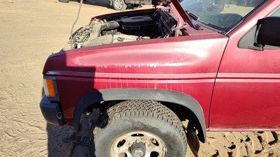 1986-1997 Nissan Hardbody Driver Left Front Fender Oem Red 4X4 6311394G31