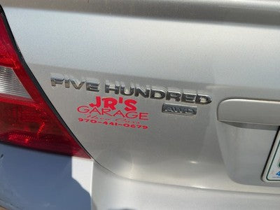 2007 Ford Fivehundred Badge Emblem From Trunk Oem Deck Lid