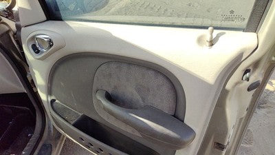 01-02 Pt Cruiser Passenger Right Front Door Trim Panel With Switches Fl Taupe