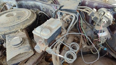 1982-1991 Gmc Sierra C3500 Power Brake Booster With Master Cylinder Pair Set Oem