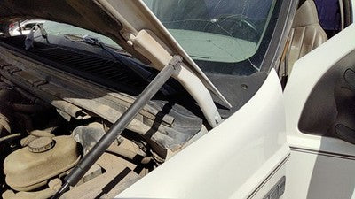 1999-2007 F250 Super Duty Driver Left Hood Hinge Assembly Oem White 6C3z16797aa