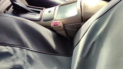 2000-2001 Buick Regal Driver Left Front Seat Belt Buckle Receiver Oem Taupe 523