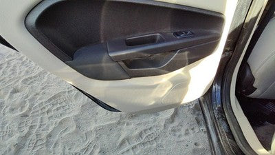 11-13 Ford Fiesta Driver Left Rear Door Trim Panel With Switches Back Black Dl