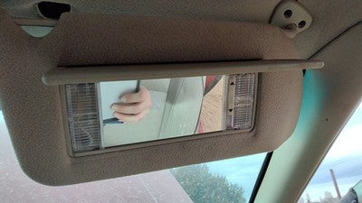2000-2002 Cadillac Eldorado Passenger Right Sun Visor Oem Shale 155 12480607