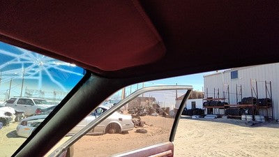 1989 Buick Century Passenger Right A Pillar Trim Windshield Post Panel Oem Red
